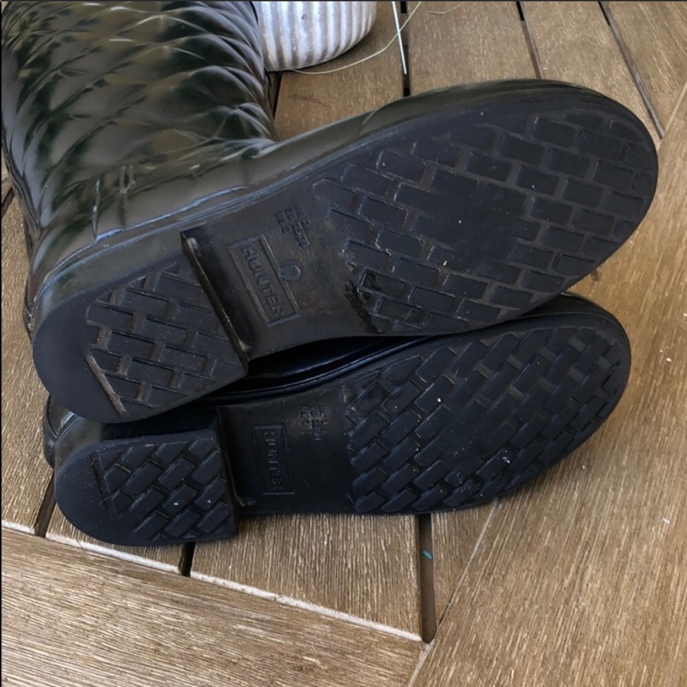 (Sold) Hunter Regent Savoy Quilted Wellington Boot - Picture 7 of 10